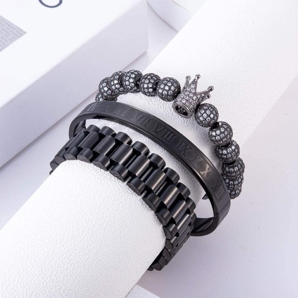 Luxury Crown bracelet for Men - Picture 1 of 4